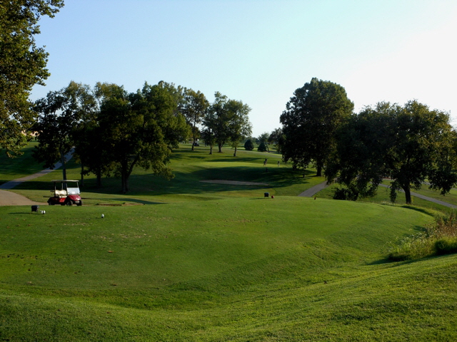 image of hole six from the tee box
